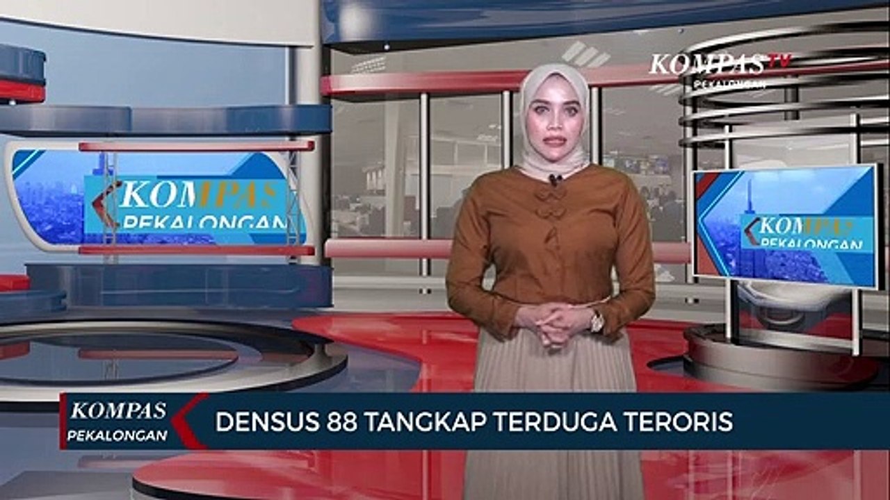 Densus 88 Tangkap Terduga Teroris