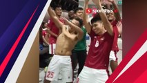 Final Piala AFF 2020 Kami Datang! Inilah Momen Selebrasi Pemain  Timnas Setelah Menang Dramatis Lawan Singapura