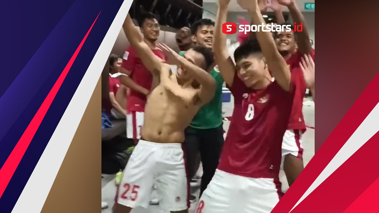Final Piala AFF 2020 Kami Datang! Inilah Momen Selebrasi Pemain  Timnas Setelah Menang Dramatis Lawan Singapura