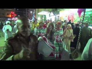 ديفيله فني لفرق الفنون الشعبية في المهرجان الدولي للثقافة بأسوان