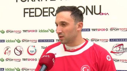 SPOR Hentbol Milli Takım oyuncuları DHA'ya konuştu