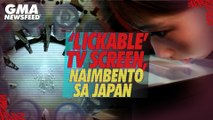 Lickable’ TV screen, naimbento sa Japan | GMA News Feed