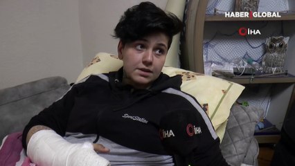 Kocaeli'de kadın kurye trafikte dehşeti yaşadı: Kadınım dedim, durmadılar