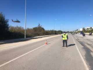 Jandarma yılbaşı öncesi kural ihlallerini "şahin gözü" ile tespit ediyor