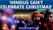 Assam: Christmas celebrations allegedly disrupted by Bajrang Dal members in Silchar | Oneindia News