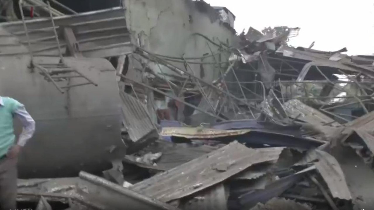 Boiler explodes in noodles factory, Aajtak reaches spot