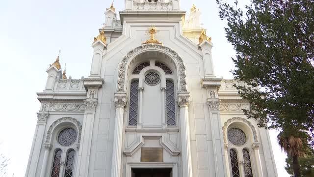 Sveti Stefan Kilisesi'nde Noel ayini düzenlendi