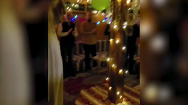 Kendini 'mesih' olarak tanıtan Hasan Mezar'cı doğum gününü 'İyi ki doğdun mesih' sesleriyle kutladı