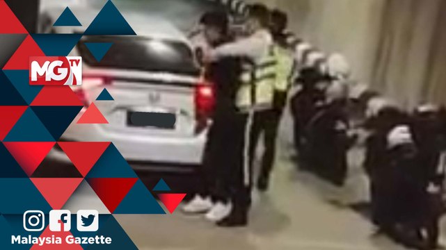 MG VIRAL : Pemandu mabuk lari sekatan ditahan