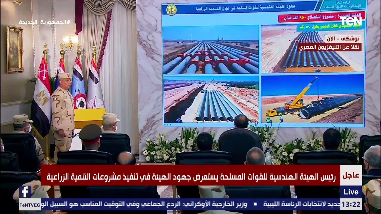 السيسي: ليا عتاب متعملش جهد إعلامي للجهد المبذول لمشروع زي ده بـ100 مليار جنيه،