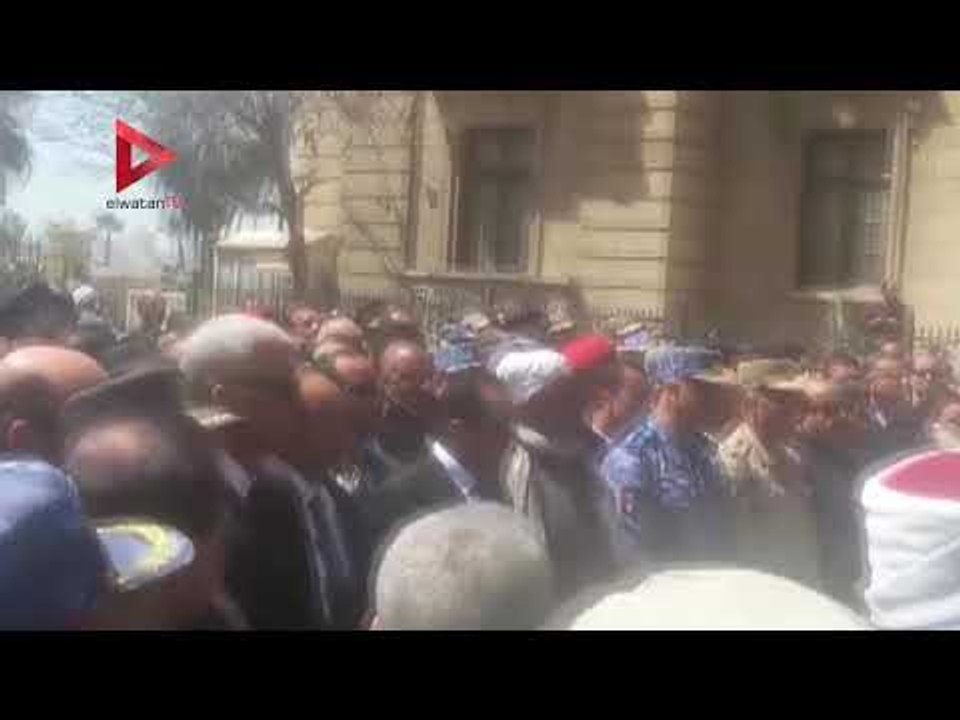 جنازة ضحايا حادث الإنفجار من مسجد القائد إبراهيم بالإسكندرية