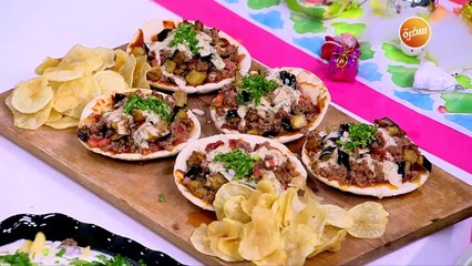 بيتزا الباذنجان | نورا السادات