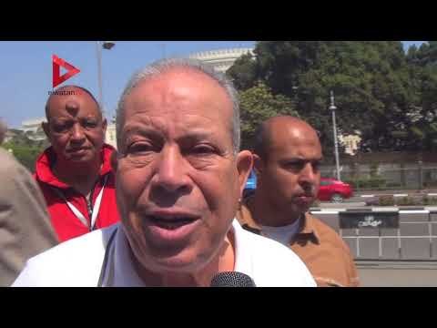 وزير الرياضة وأبوريدة وزكريا عزمي يشيعون جنازة سمير زاهر
