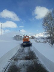 BİTLİS'TE KARLA YOĞUN MÜCADELE; 258 KÖY VE MEZRA YOLU AÇILDI