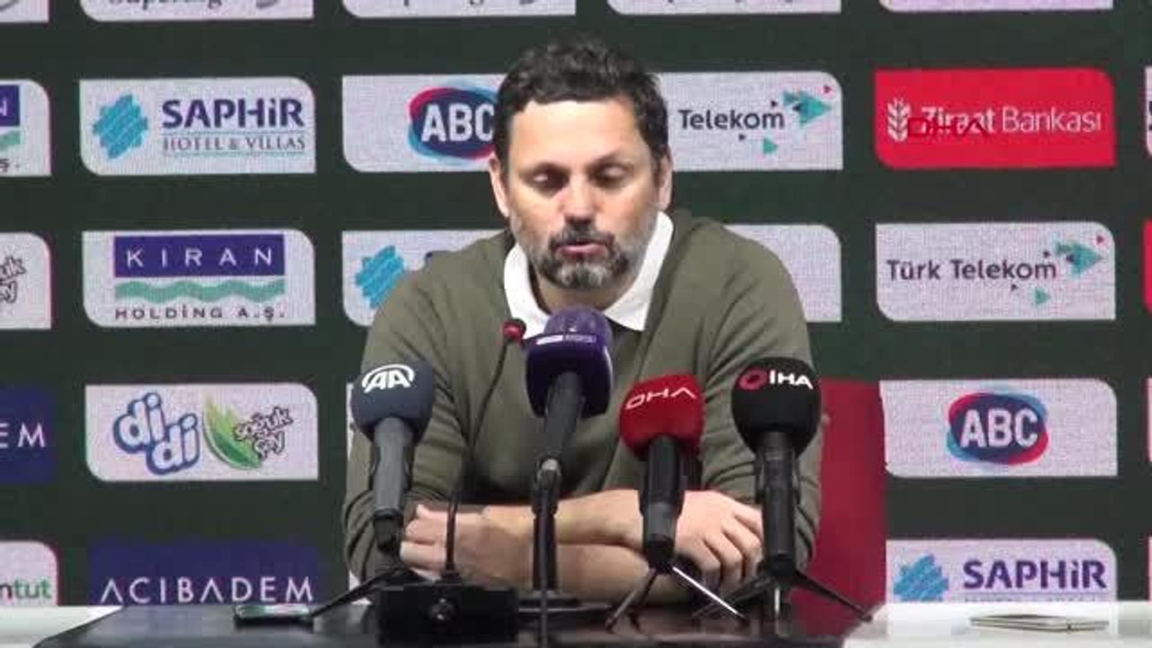 SPOR Çaykur Rizespor - Gaziantep Futbol Kulübü maçının ardından