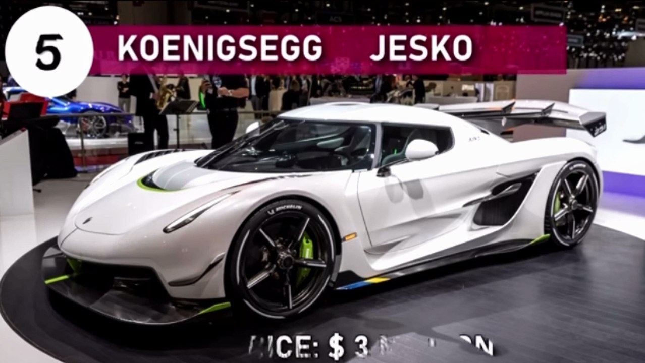 The most beautiful and most expensive cars