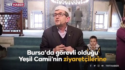 Yeşil Camii’nin müezzini vefat etti