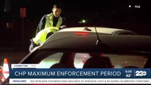 CHP maximum enforcement period during the holidays