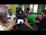 محمد سعد يدلي بصوته في الانتخابات الرئاسية