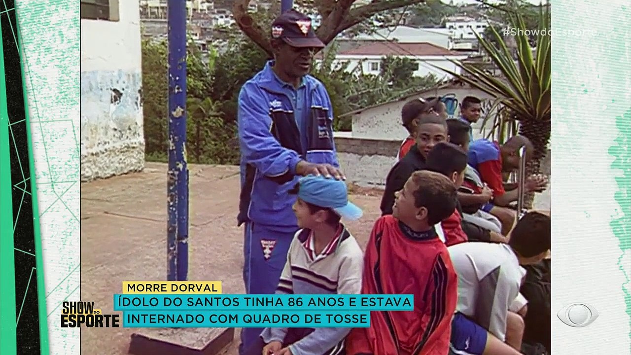 Um dos maiores ídolos da história do Santos, o ex-jogador Dorval faleceu nesse domingo (26/12). Companheiro de ataque de Pelé e Pepe, ele conquistou inúmeros títulos pelo Peixe.#ShowDoEsporte #Luto #Santos #Dorval