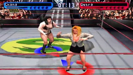 WWF SmackDown! 2 Chyna vs Debra