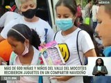 Entérate | Más de 600 niños fueron beneficiados con un compartir navideño en el Edo. Mérida