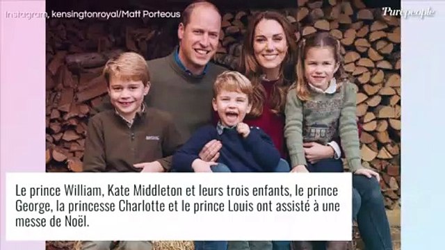 Kate Middleton : Stylée pour la messe de Noël, la princesse Charlotte est son portrait craché