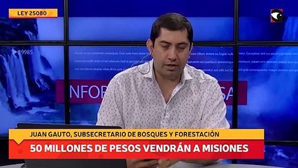 50 millones de pesos vendrán a Misiones