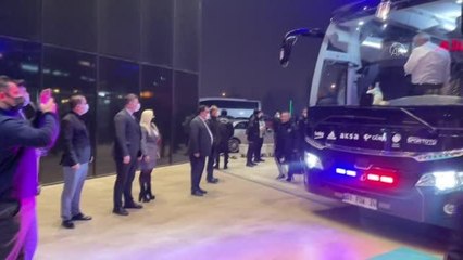 Beşiktaş kafilesi, Konya'da