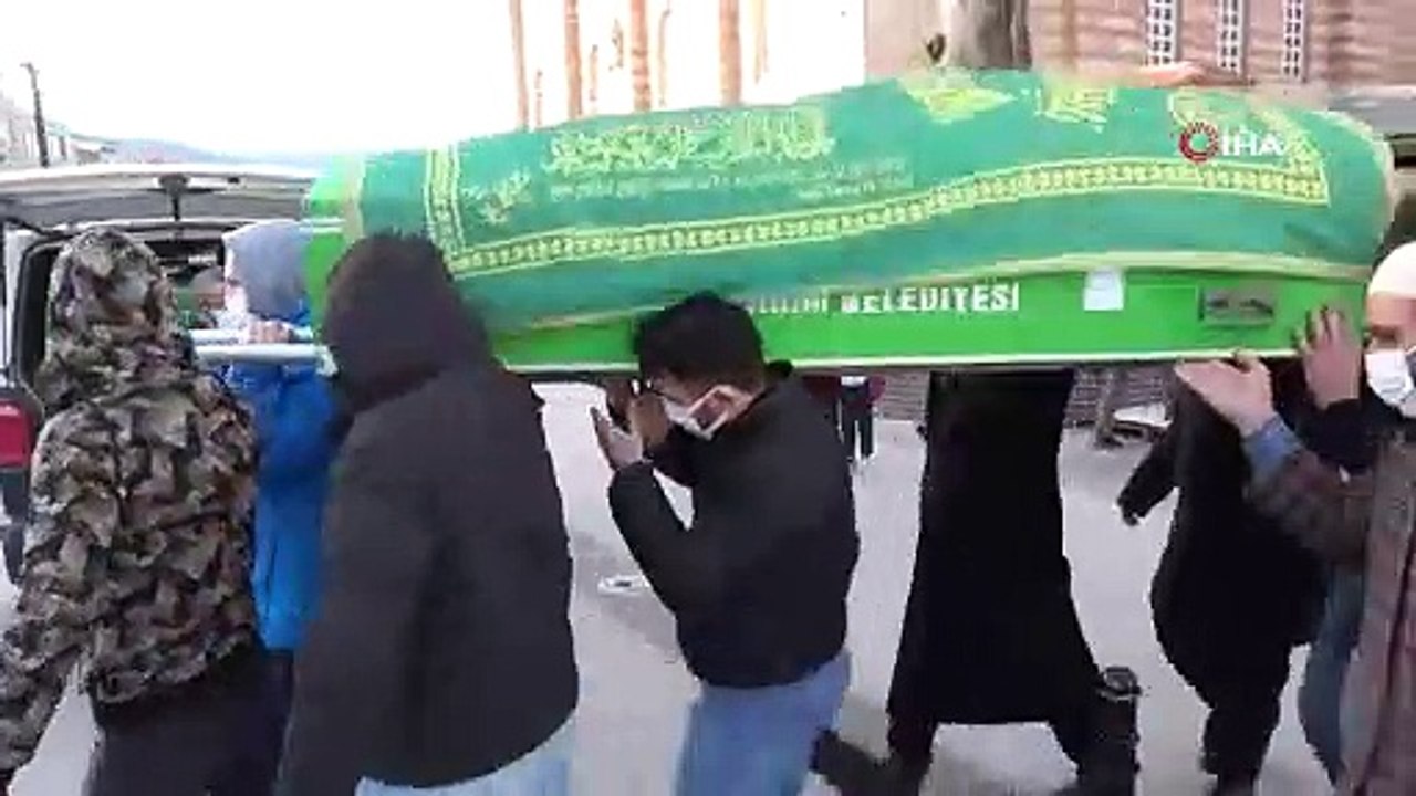 Anneden 10 yıldır göremediği kızına en acı veda