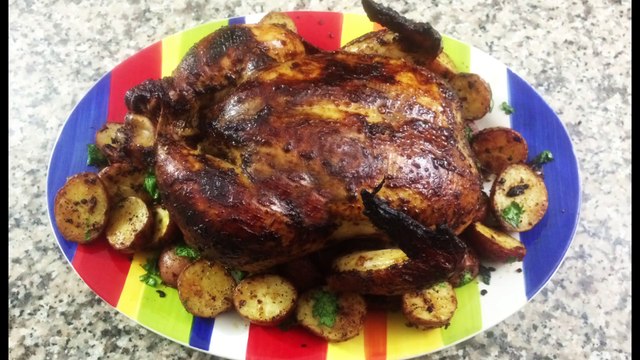 Chipotle Oven Roasted Chicken, Xmas Dinner, easy recipes