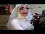 عروس تدلي بصوتها في الانتخابات : «أجلت زواجي عشان أفرح وأنا بانتخب السيسي»