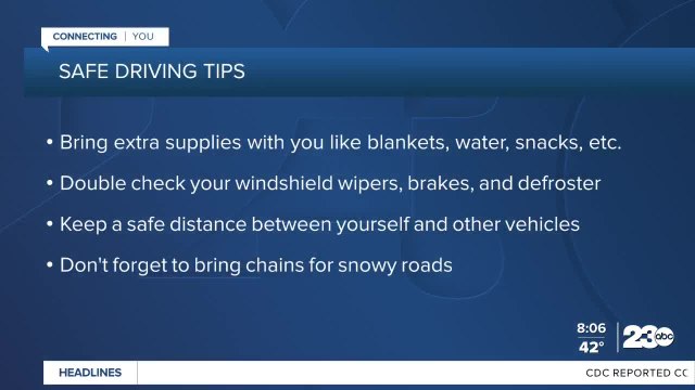 All major roadways are open and clear, but be cautious