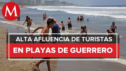 Miles de turistas abarrotaron las playas de Guerrero en esta navidad