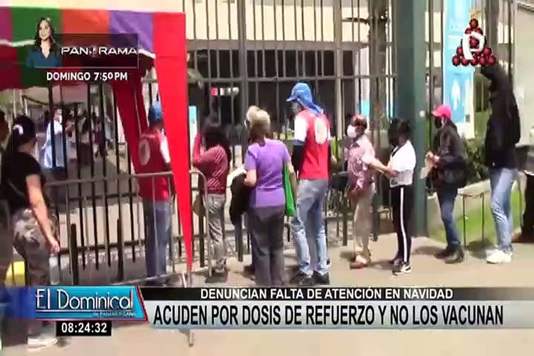 Denuncian falta de atención en algunos vacunatorios durante feriado por Navidad