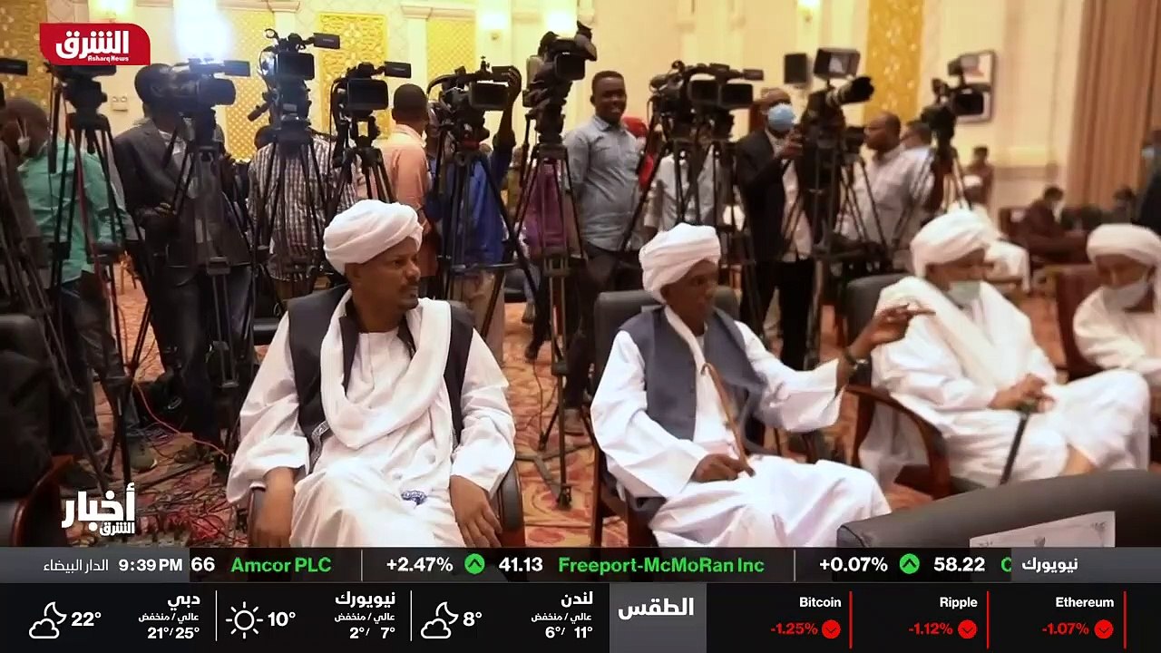 ...رهان ونائب رئيس مجلس السيادة محمد حميدي ...
