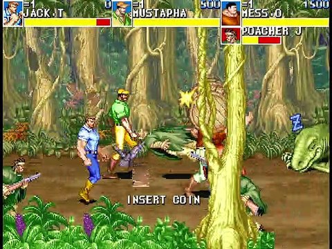 Cadillacs and Dinosaurs online multiplayer - arcade