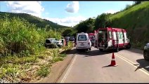 Batida com carro do sistema prisional deixa seis feridos em Três Pontas, MG