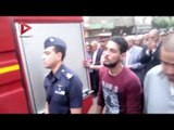 المئات يشيعون جثمان الشهيد المقدم أحمد الخولي بشبرا الخيمة