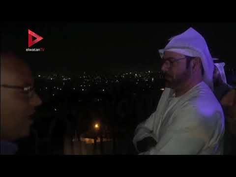 وزير الدولة الإماراتي يستمع لشرح تاريخي حول القلعة
