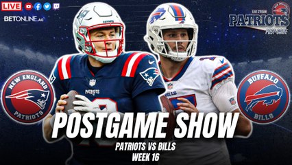 Patriots vs Bills Postgame Show
