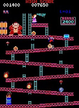 Donkey Kong online multiplayer - arcade