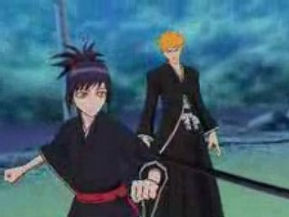 bleach 5 psp ichigo & senna vs ulquiorra