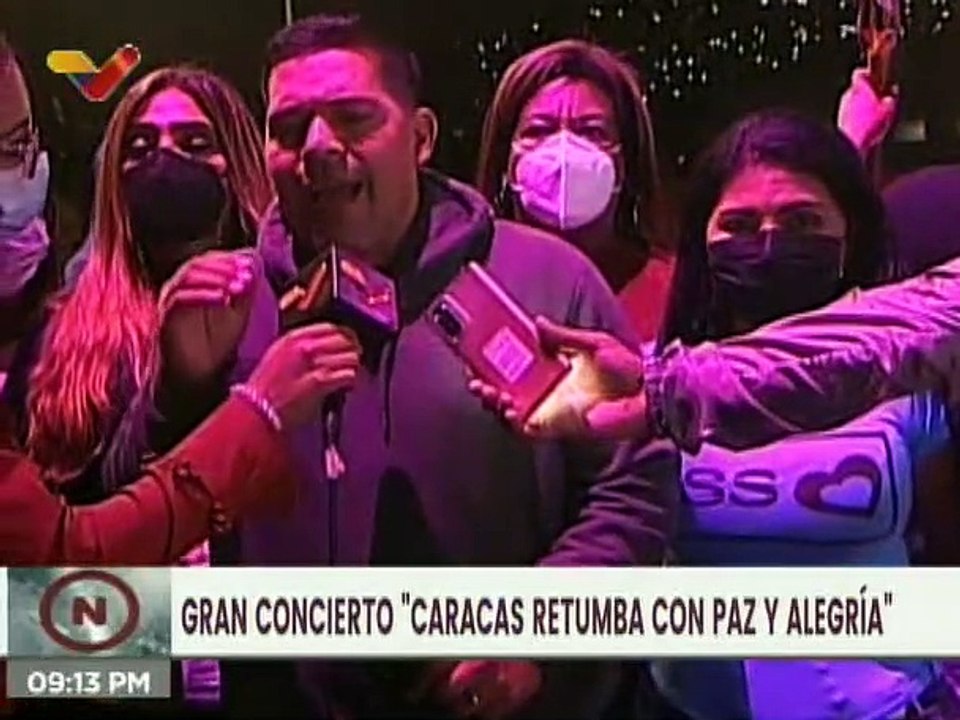 Gobierno de Caracas realizó actividades recreativas para el disfrute de las familias venezolanas