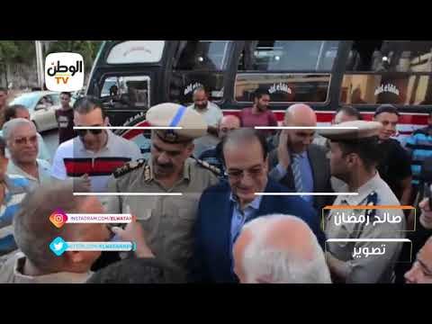 محافظ الدقهلية يدشن منظومة النقل الجماعي بالمنصورة وطلخا