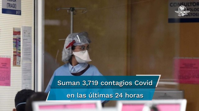 México registra otros 3 mil 719 contagios de Covid-19 y 107 muertes