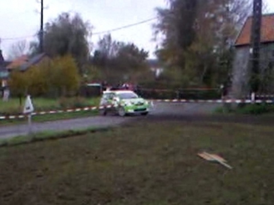 Citroen C2 sortie de route condroz 2007