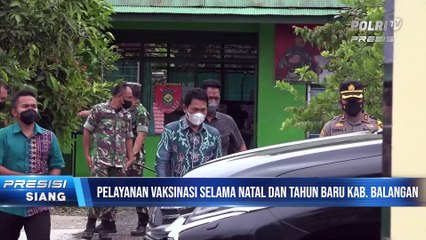 Forkopimda di Kab. Balangan Tinjau Kegiatan PAM Nataru dan Vaksinasi