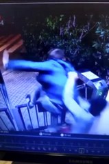 Esenyurt'ta hırsızlık yapıp kaçan şahsı görevliler havada yakaladı