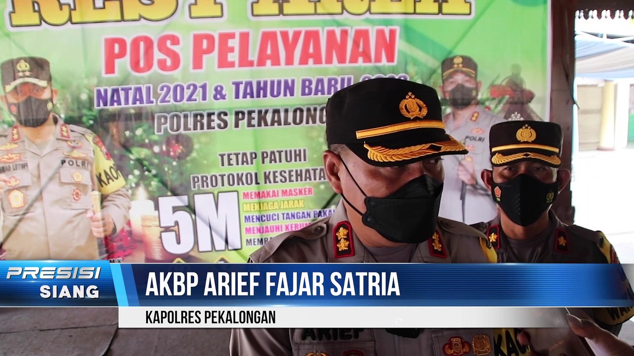 Polres Pekalongan Gelar Vaksinasi Drive Thru dalam Rangka Operasi Lilin Candi 2021